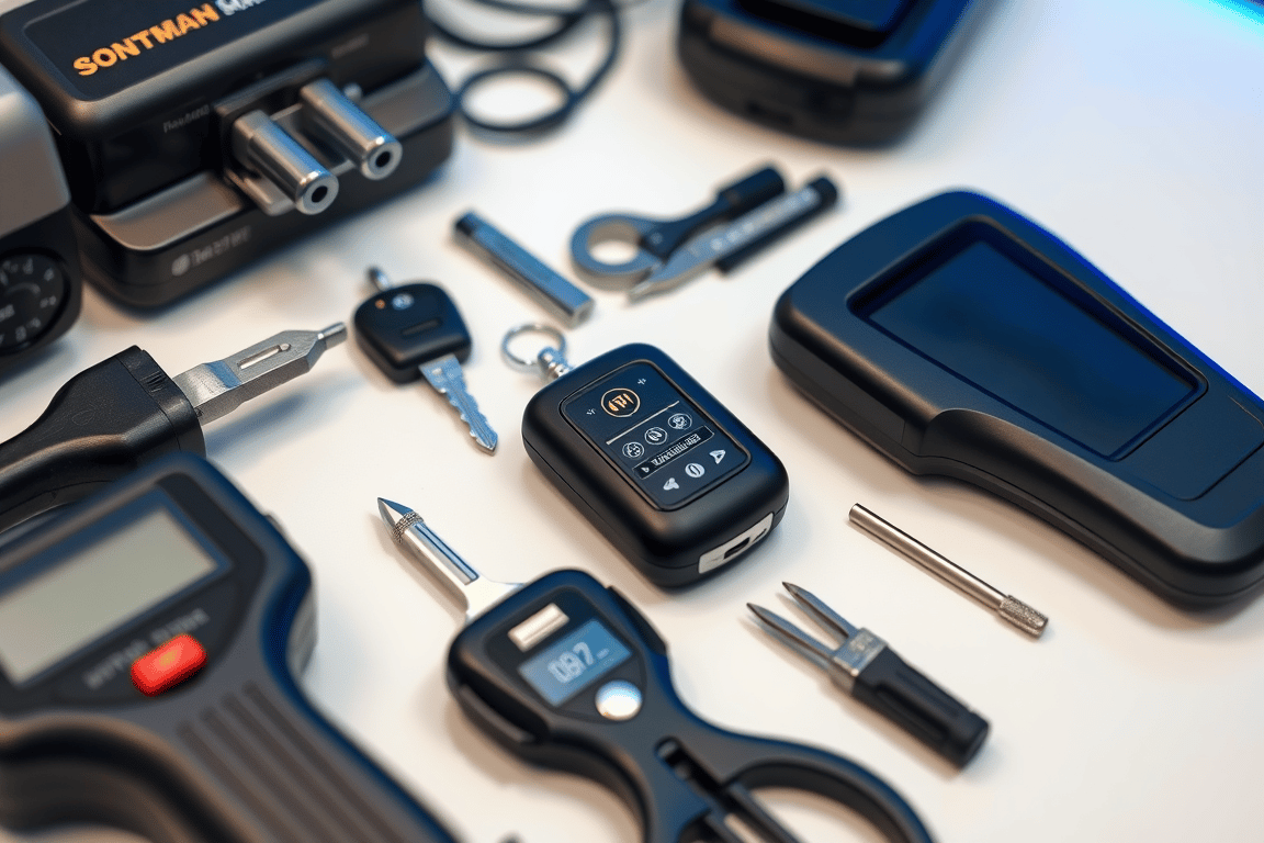 Professional locksmith equipment