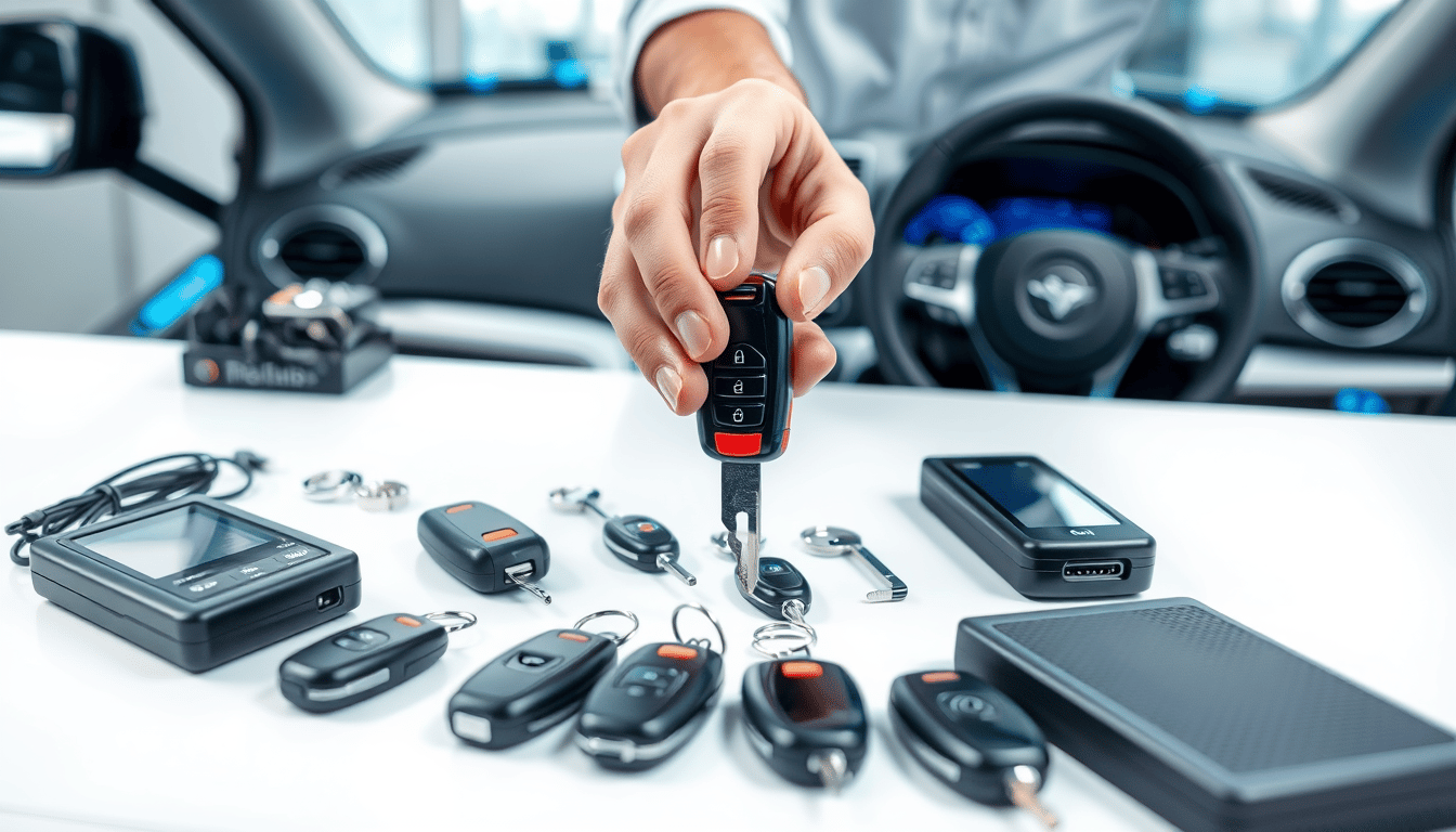 Car key programming