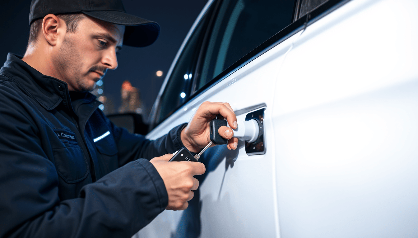 Mobile automotive locksmith service