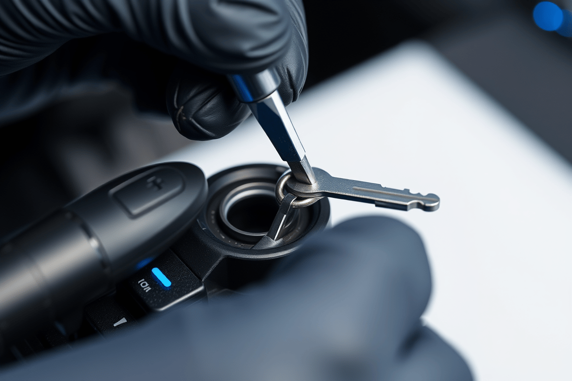 Broken key extraction