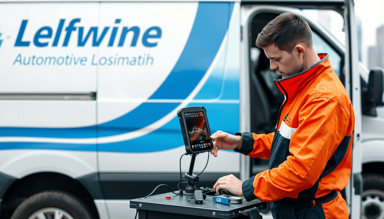Mobile car locksmith service