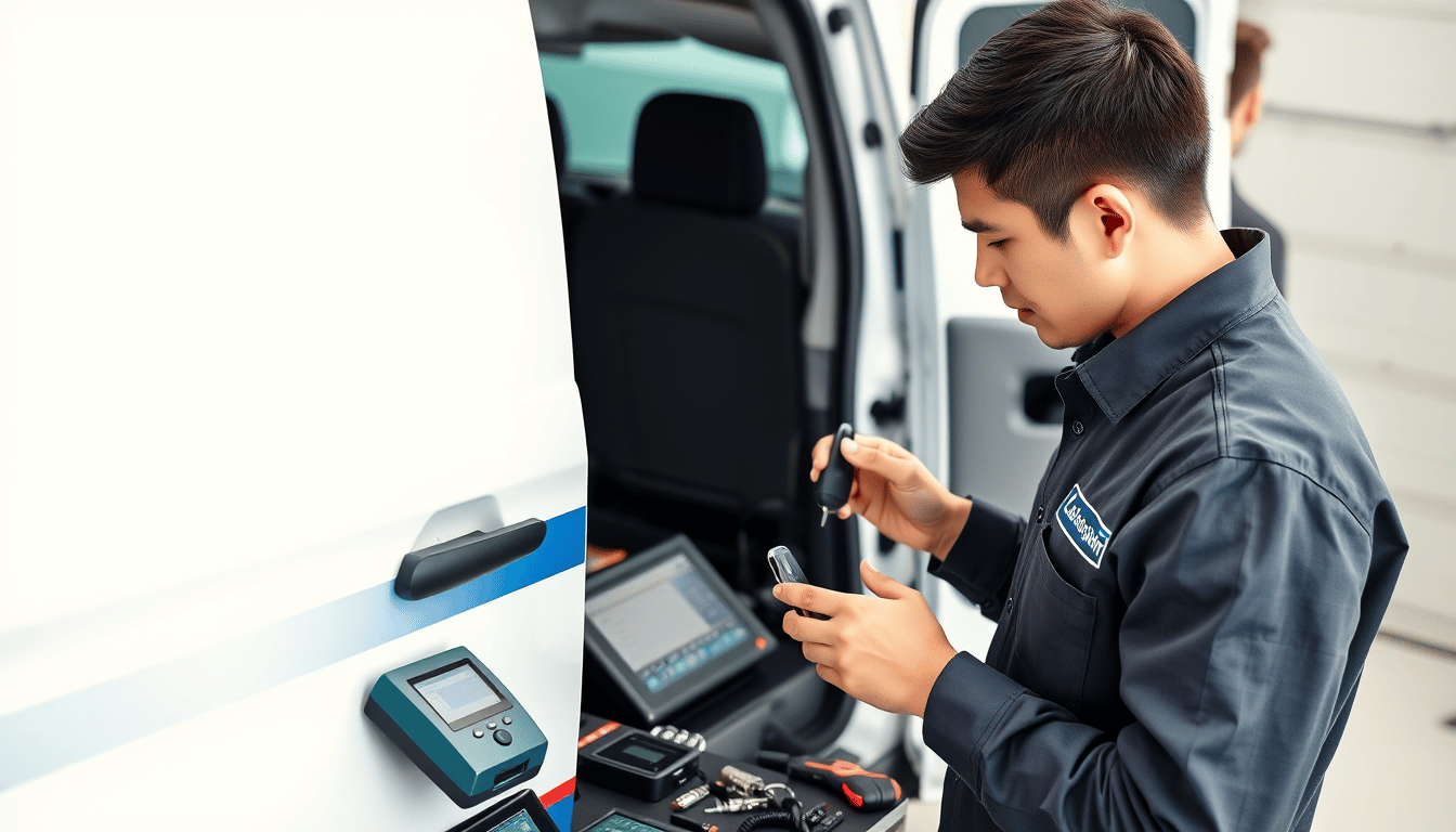Car key programming process