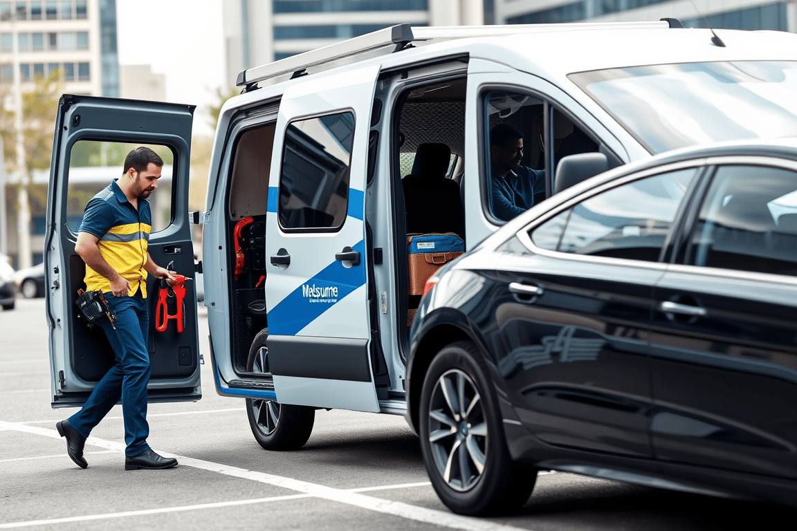Fast response locksmith service